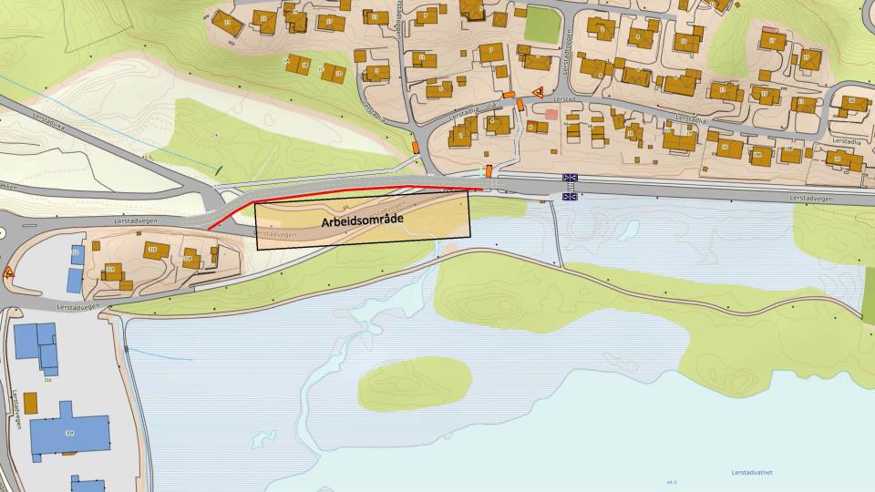 Lenkje til artikkel: Stenger busstopp og klargjer for omlegging i Lerstadvegen